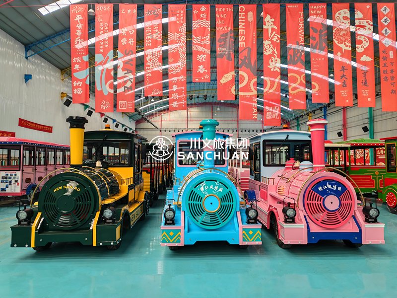 观光小火车,轨道观光火车厂家,无轨观光小火车定制